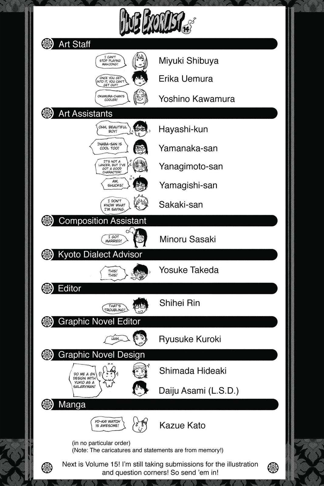 Read Blue Exorcist EN Manga Online