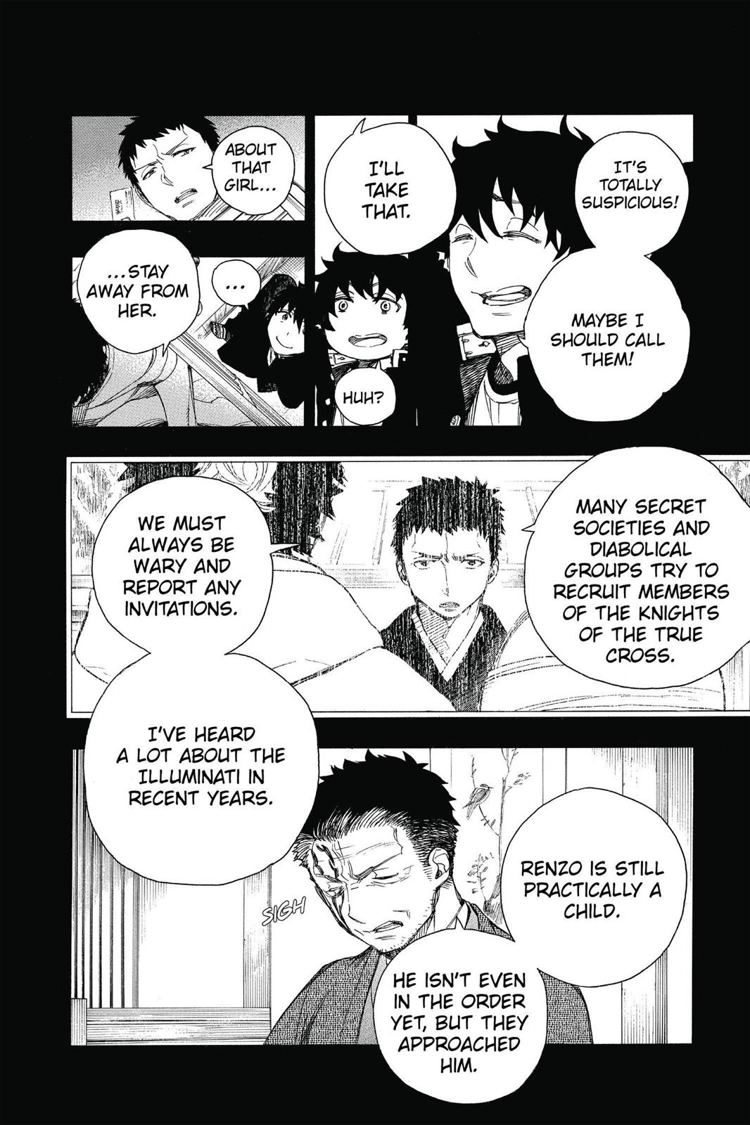 Read Blue Exorcist EN Manga Online