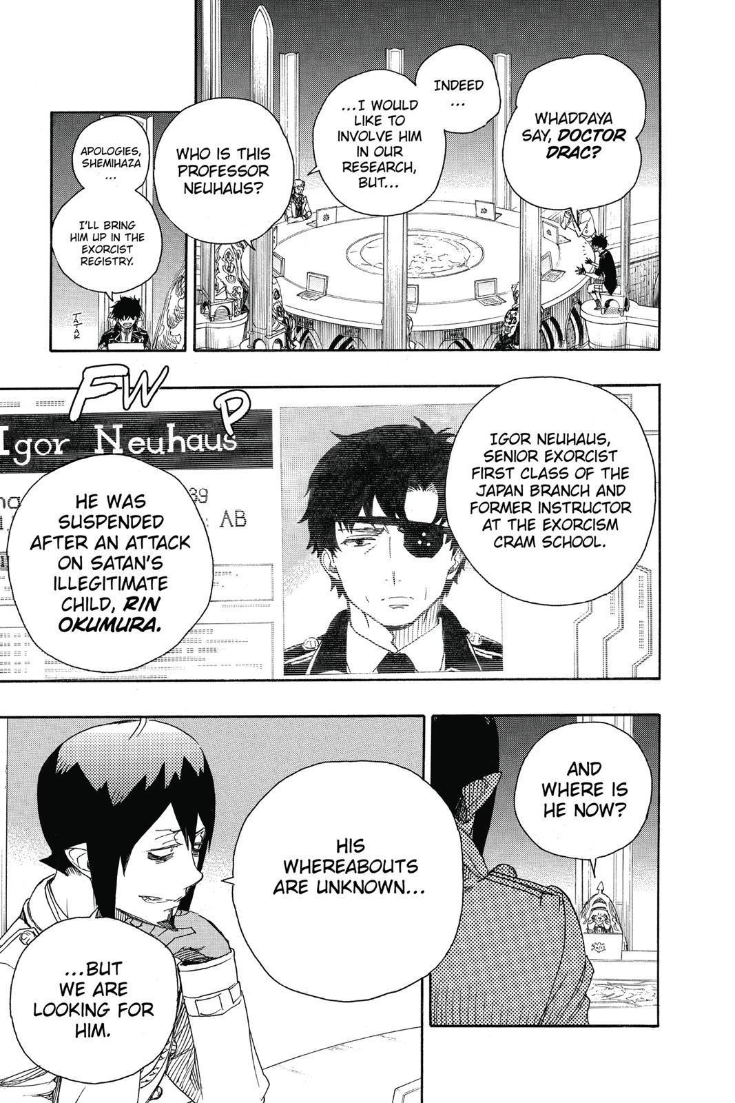 Read Blue Exorcist EN Manga Online