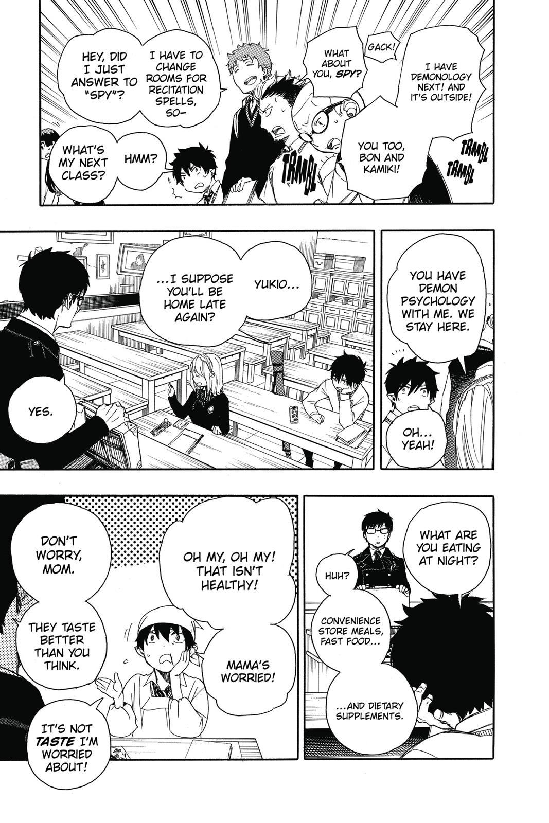 Read Blue Exorcist EN Manga Online