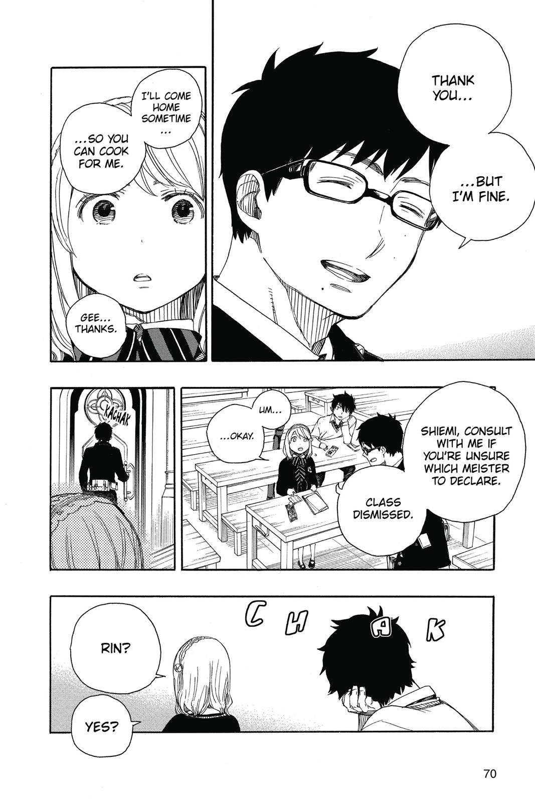 Read Blue Exorcist EN Manga Online