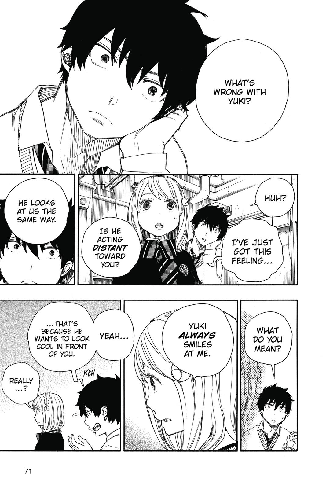 Read Blue Exorcist EN Manga Online