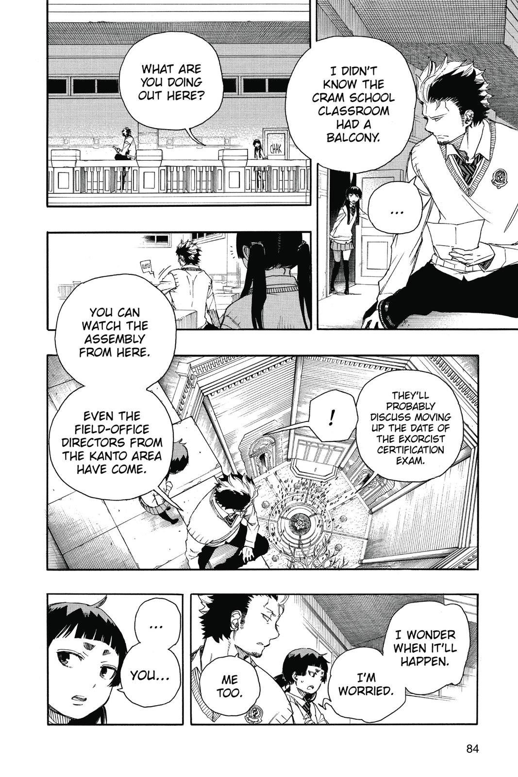 Read Blue Exorcist EN Manga Online