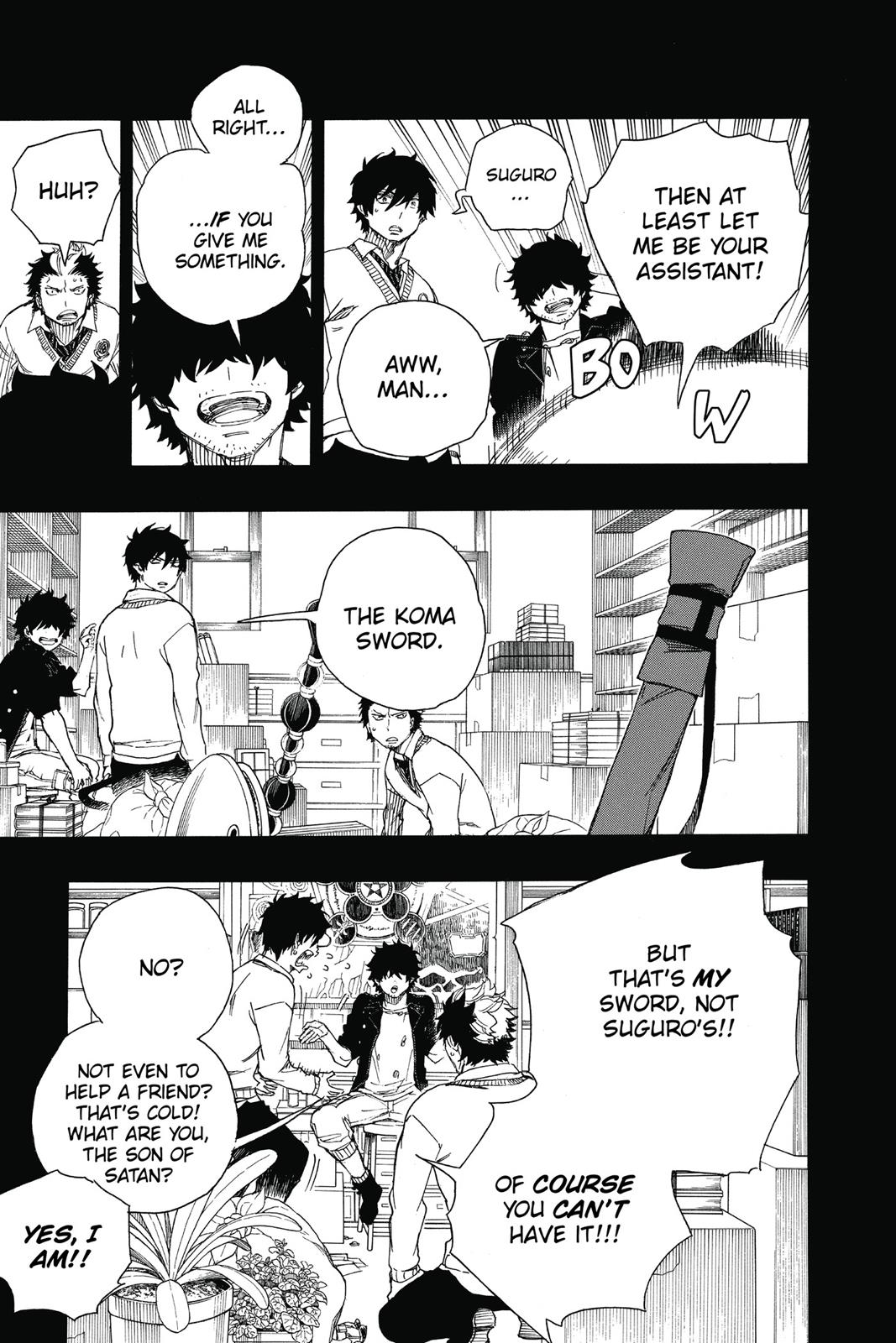 Read Blue Exorcist EN Manga Online