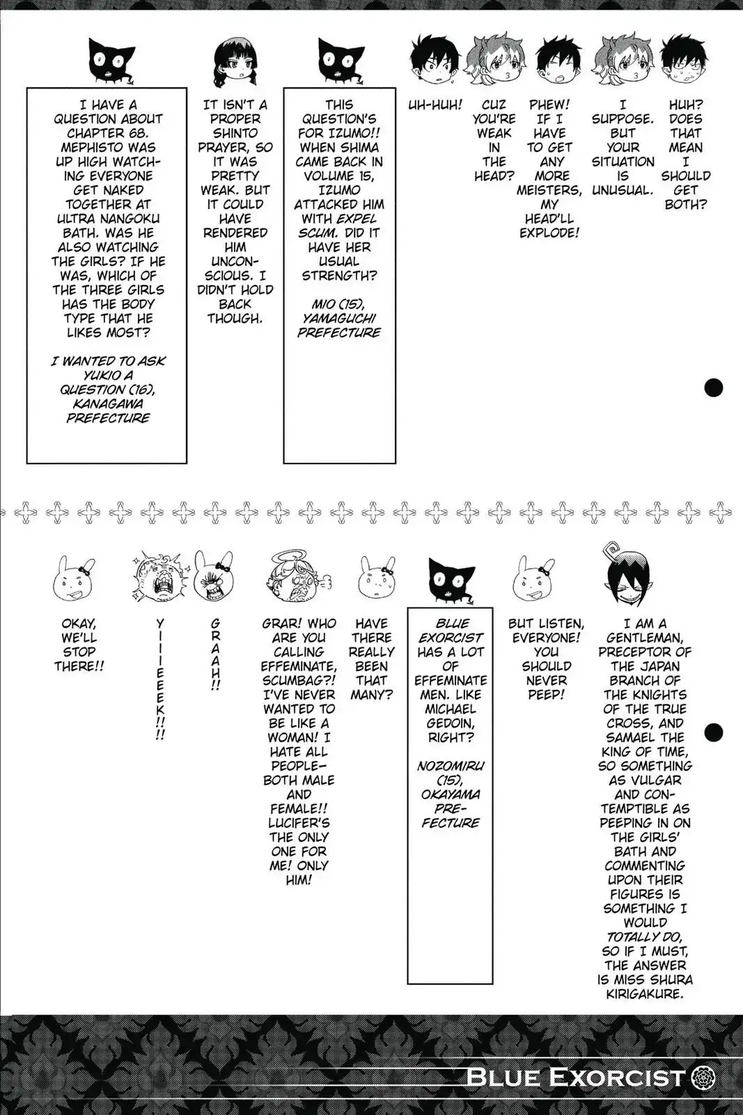 Read Blue Exorcist EN Manga Online