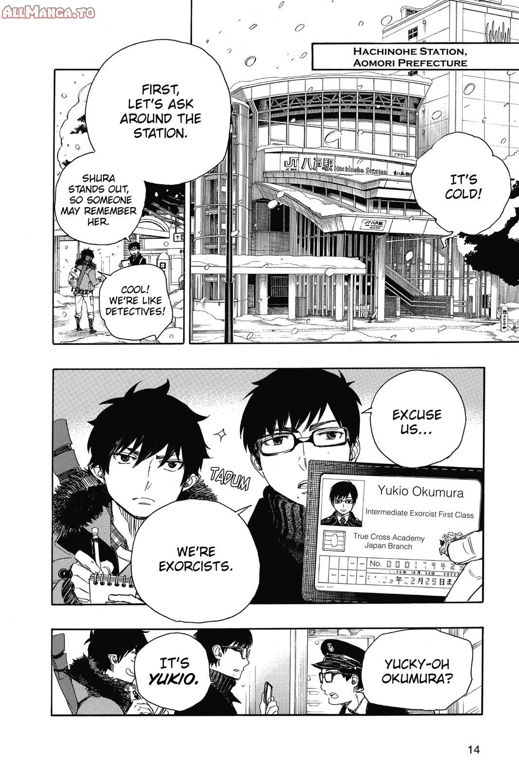 Read Blue Exorcist EN Manga Online