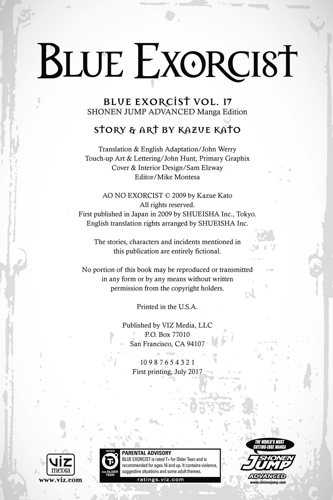 Read Blue Exorcist EN Manga Online