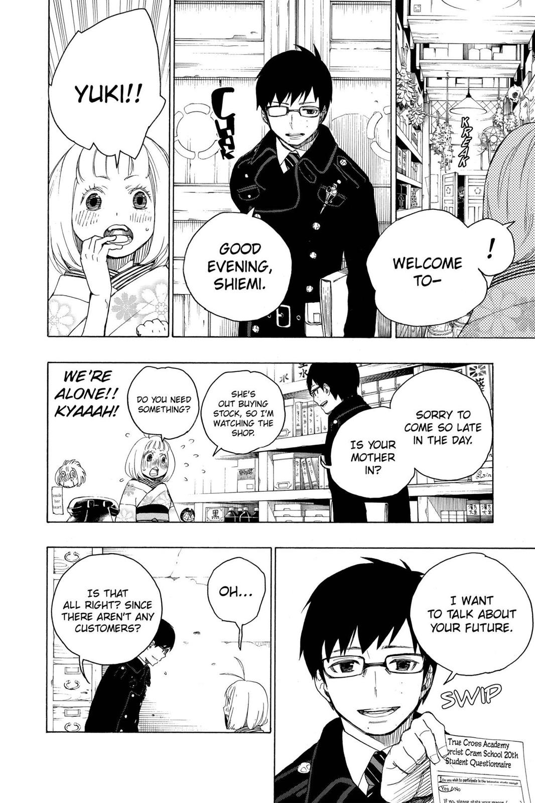 Read Blue Exorcist EN Manga Online