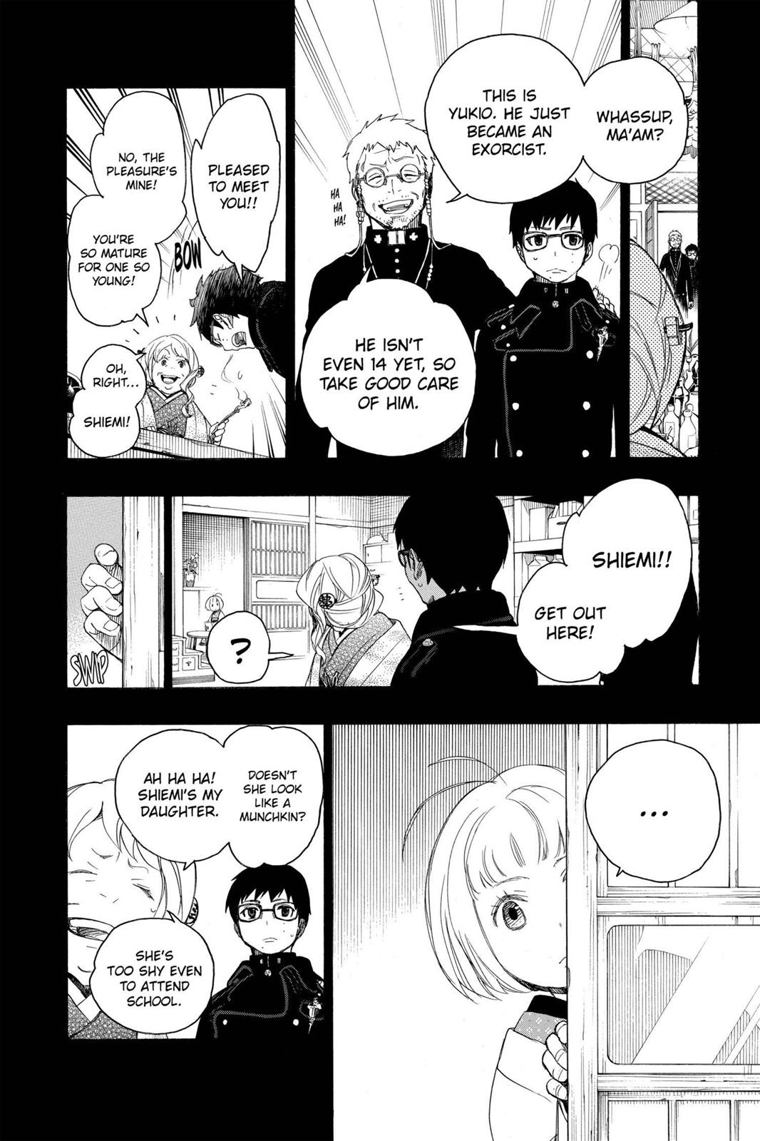 Read Blue Exorcist EN Manga Online