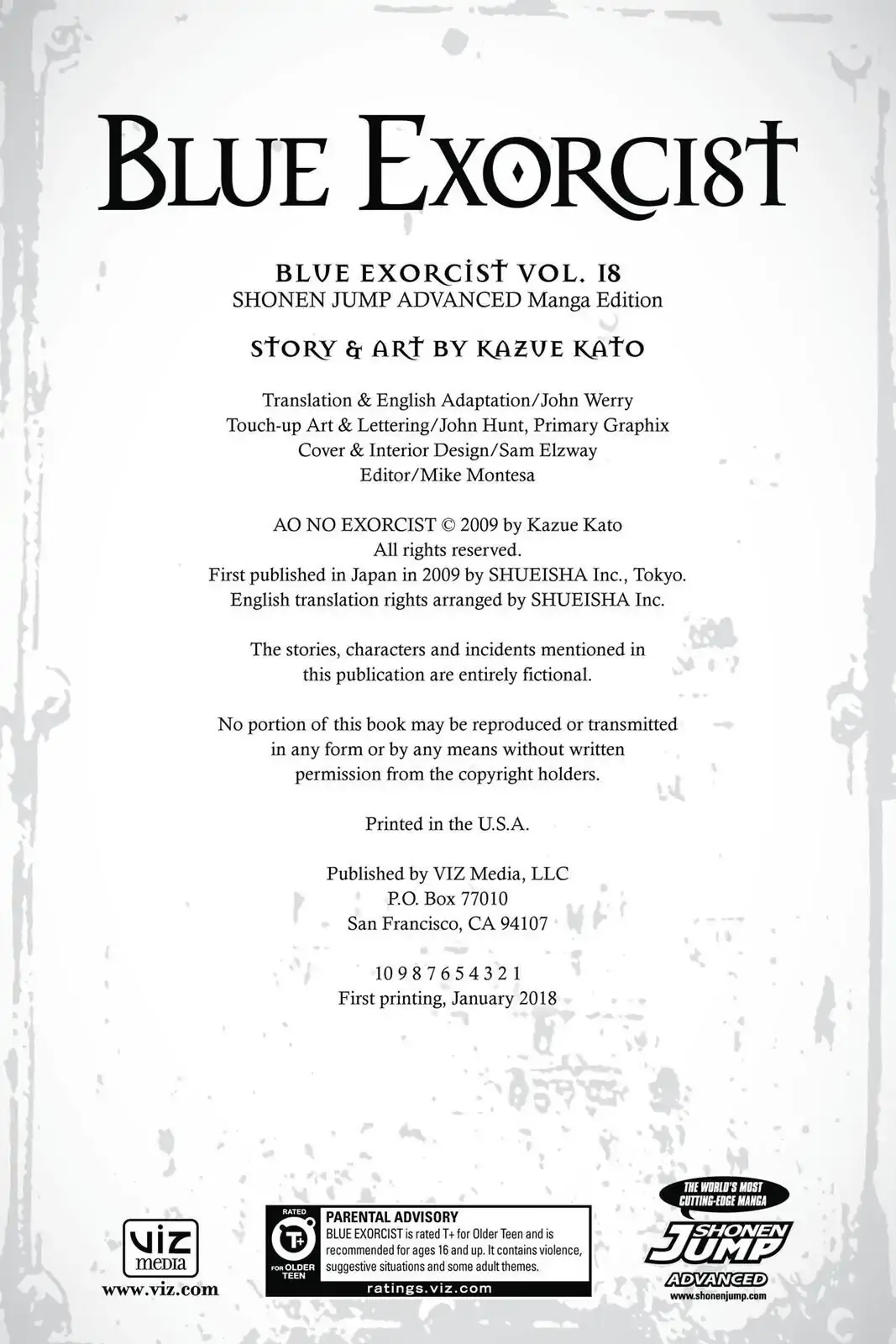Read Blue Exorcist EN Manga Online