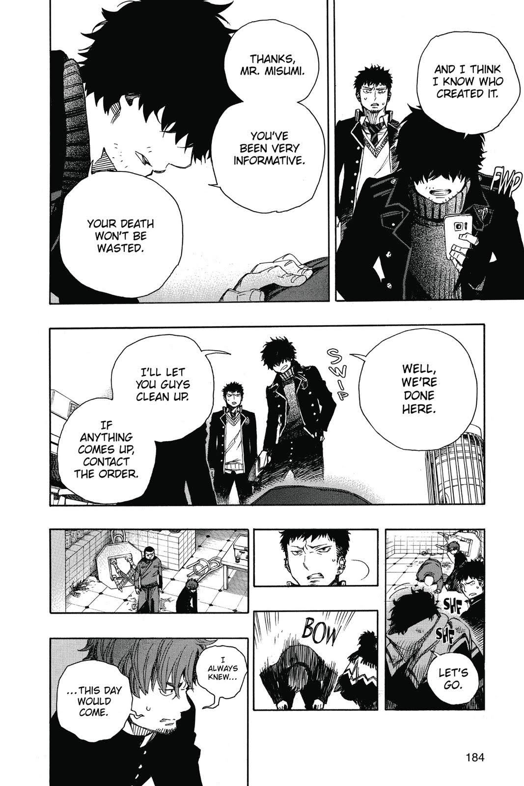 Read Blue Exorcist EN Manga Online