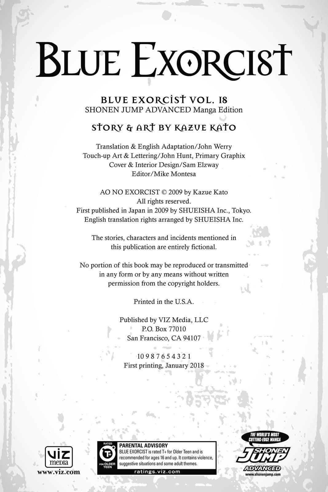 Read Blue Exorcist EN Manga Online
