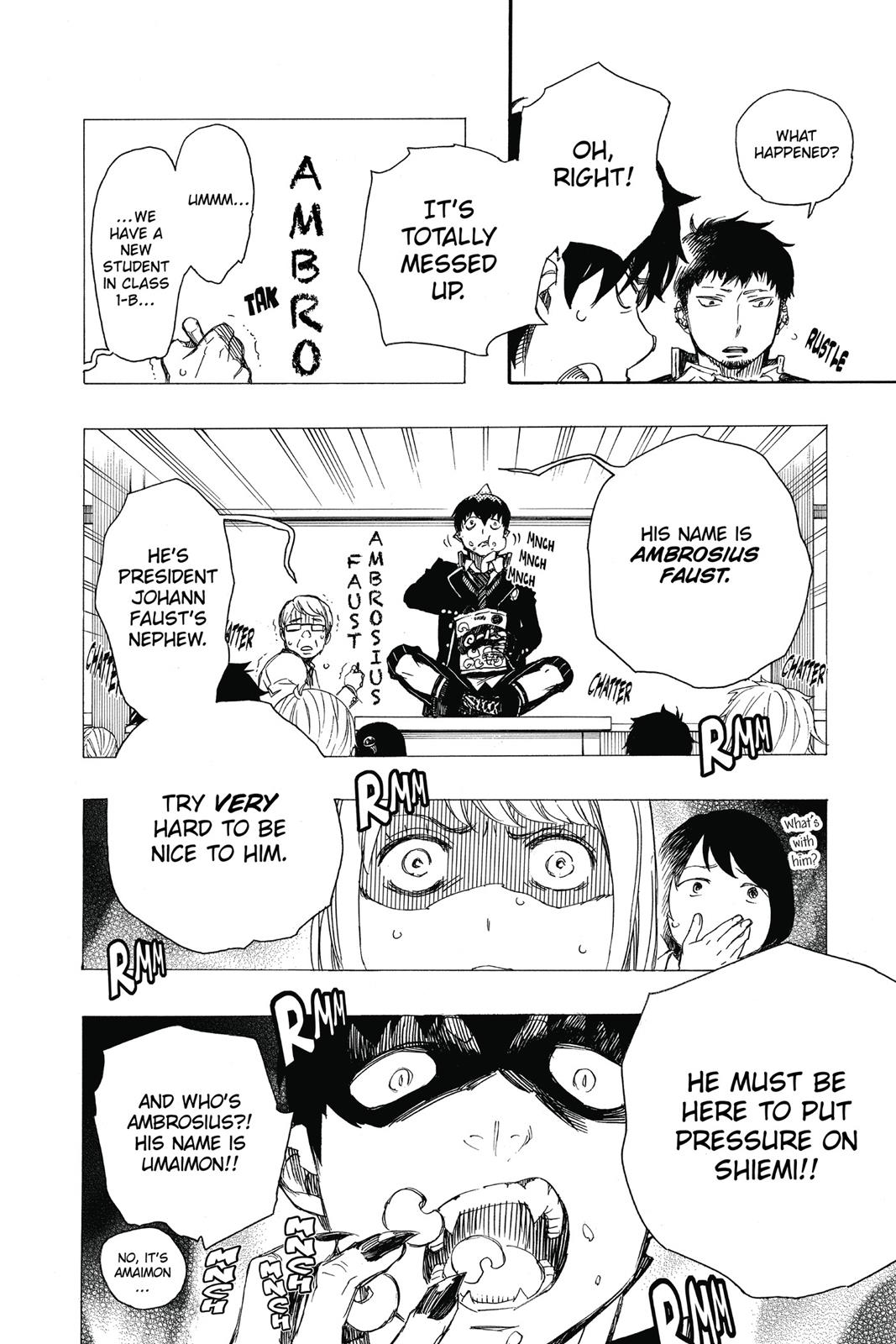 Read Blue Exorcist EN Manga Online
