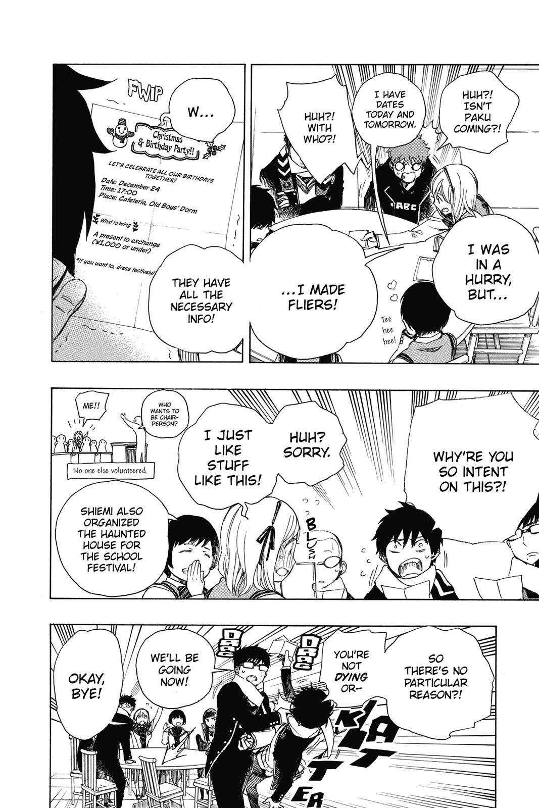 Read Blue Exorcist EN Manga Online
