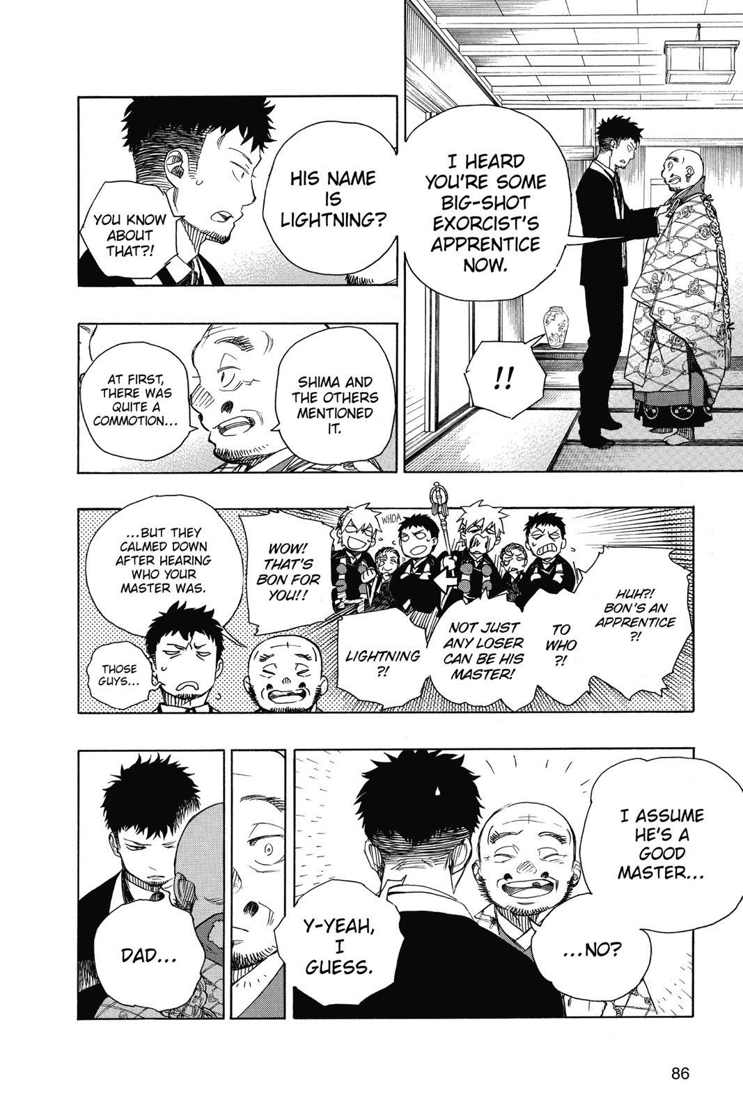 Read Blue Exorcist EN Manga Online