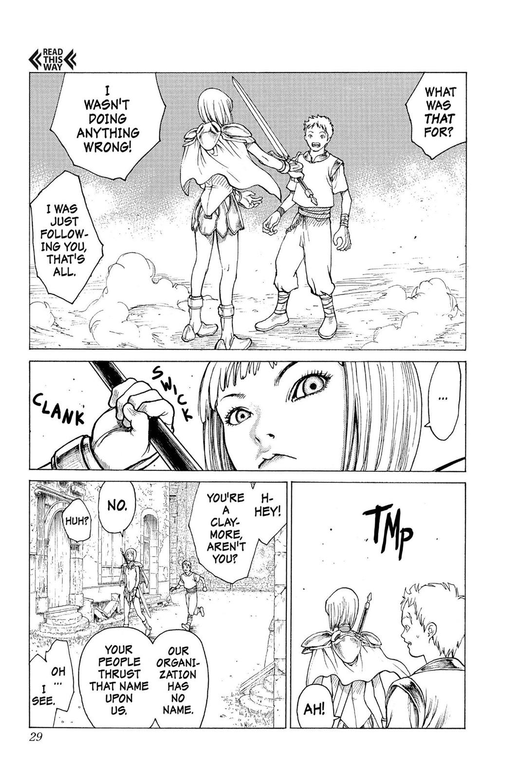 Read Claymore EN Manga Online