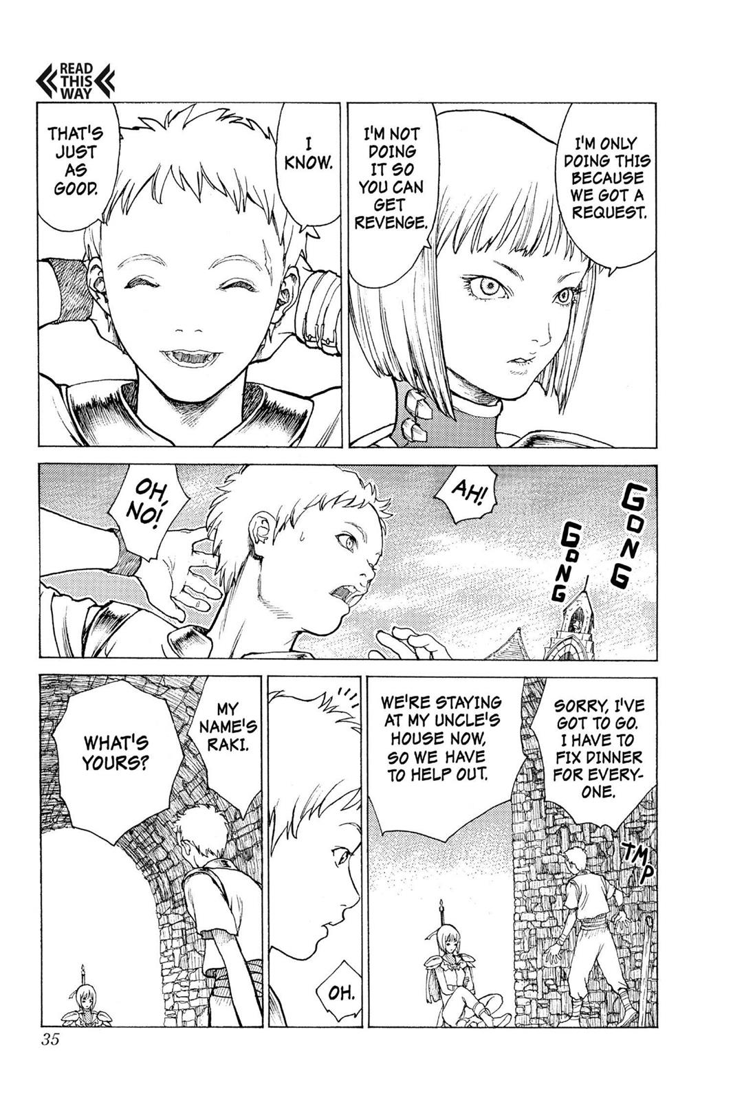 Read Claymore EN Manga Online