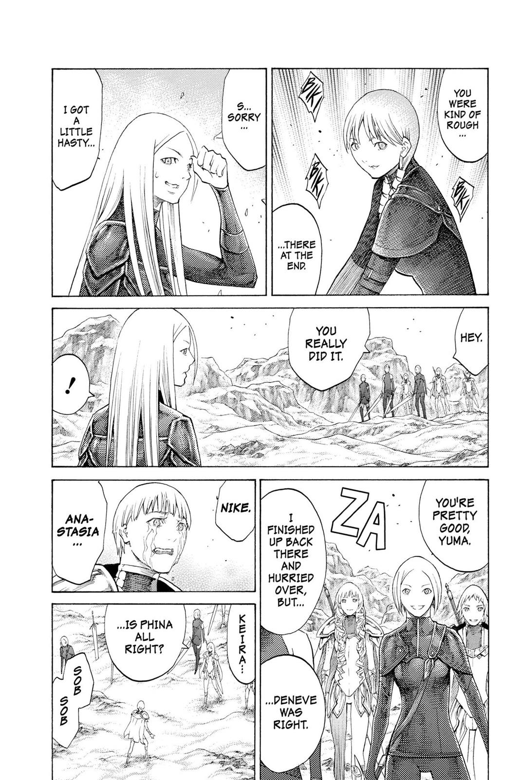 Read Claymore EN Manga Online