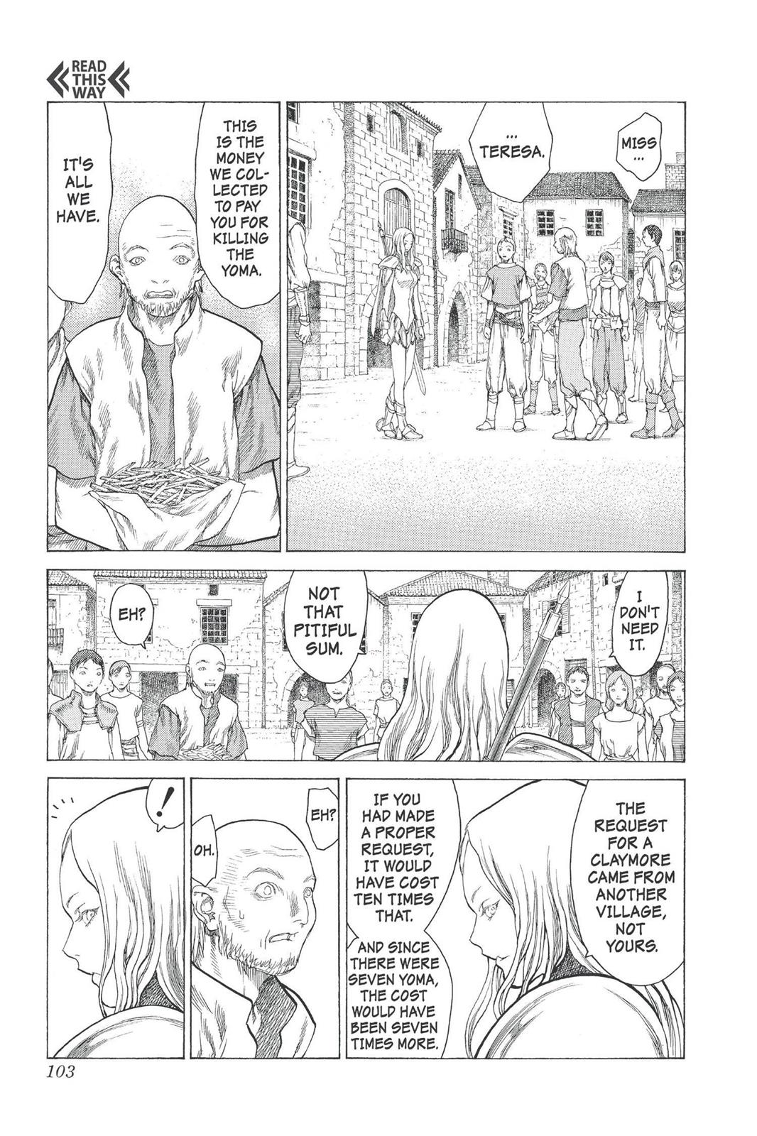 Read Claymore EN Manga Online