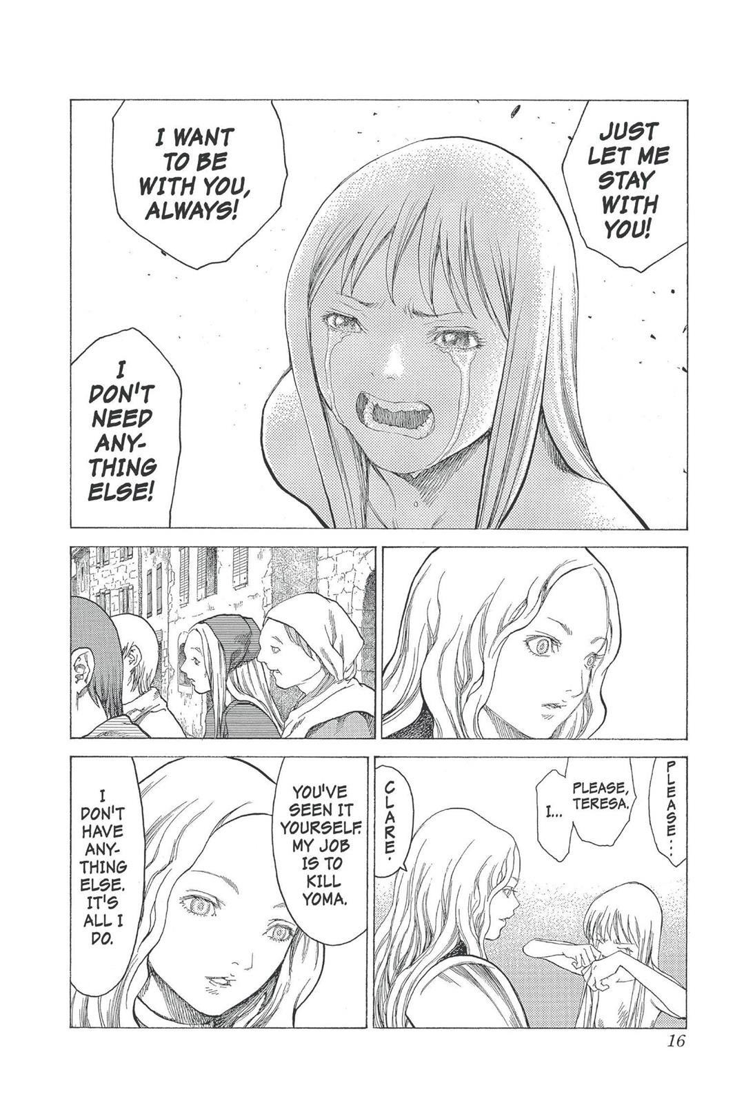 Read Claymore EN Manga Online