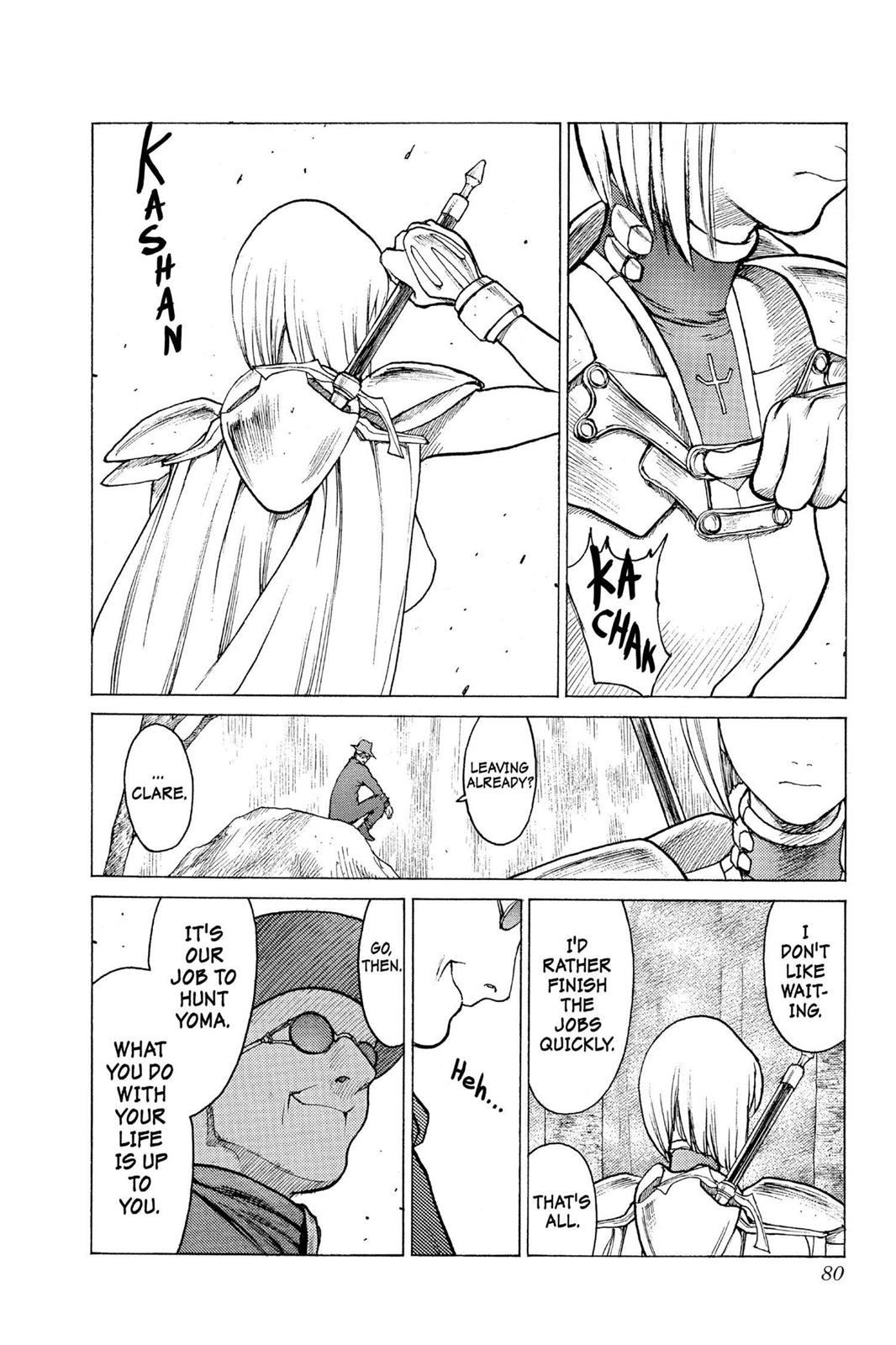 Read Claymore EN Manga Online