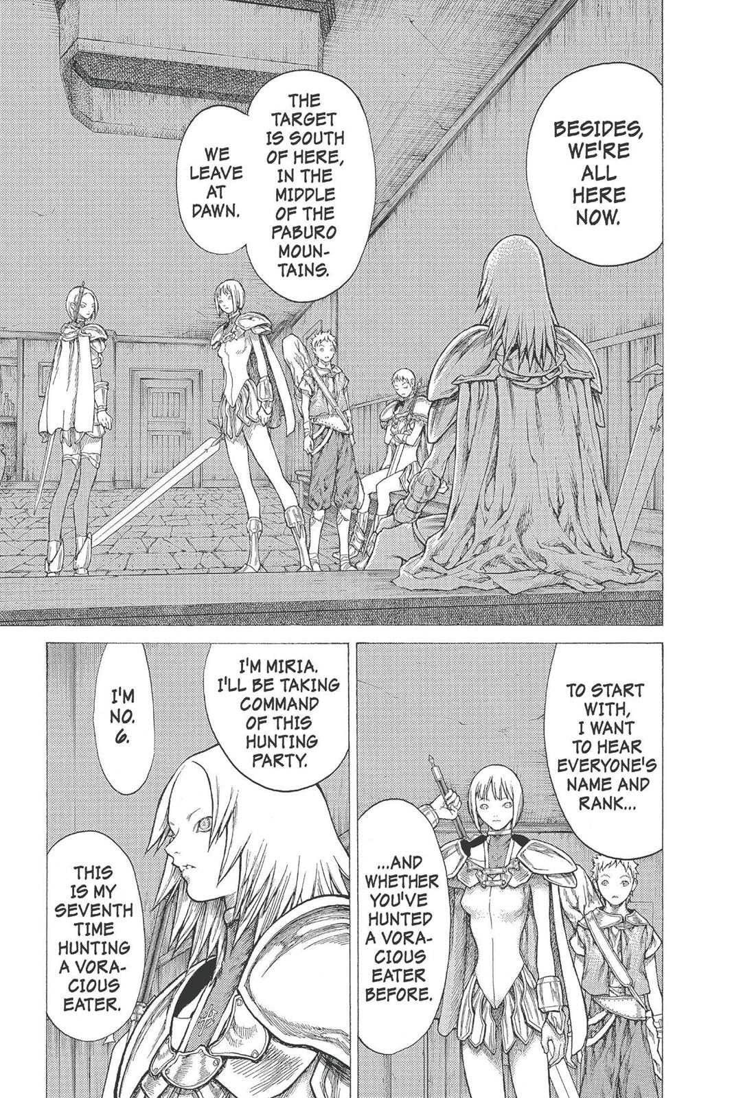 Read Claymore EN Manga Online