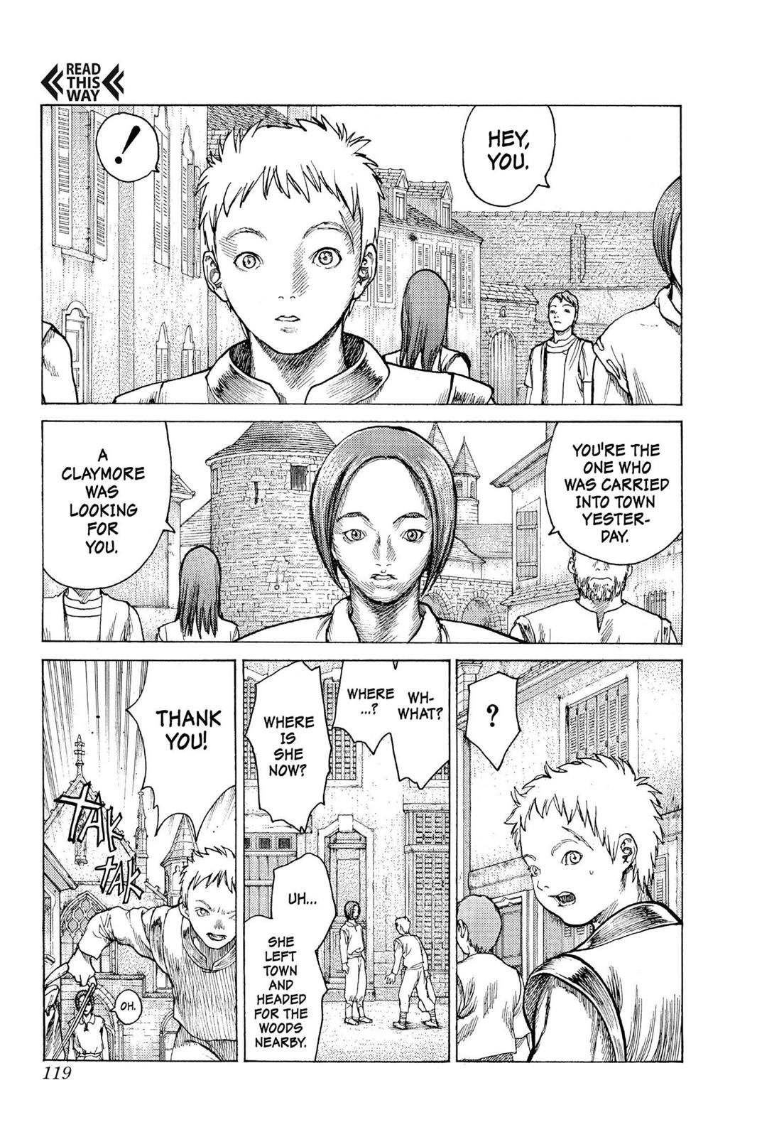 Read Claymore EN Manga Online