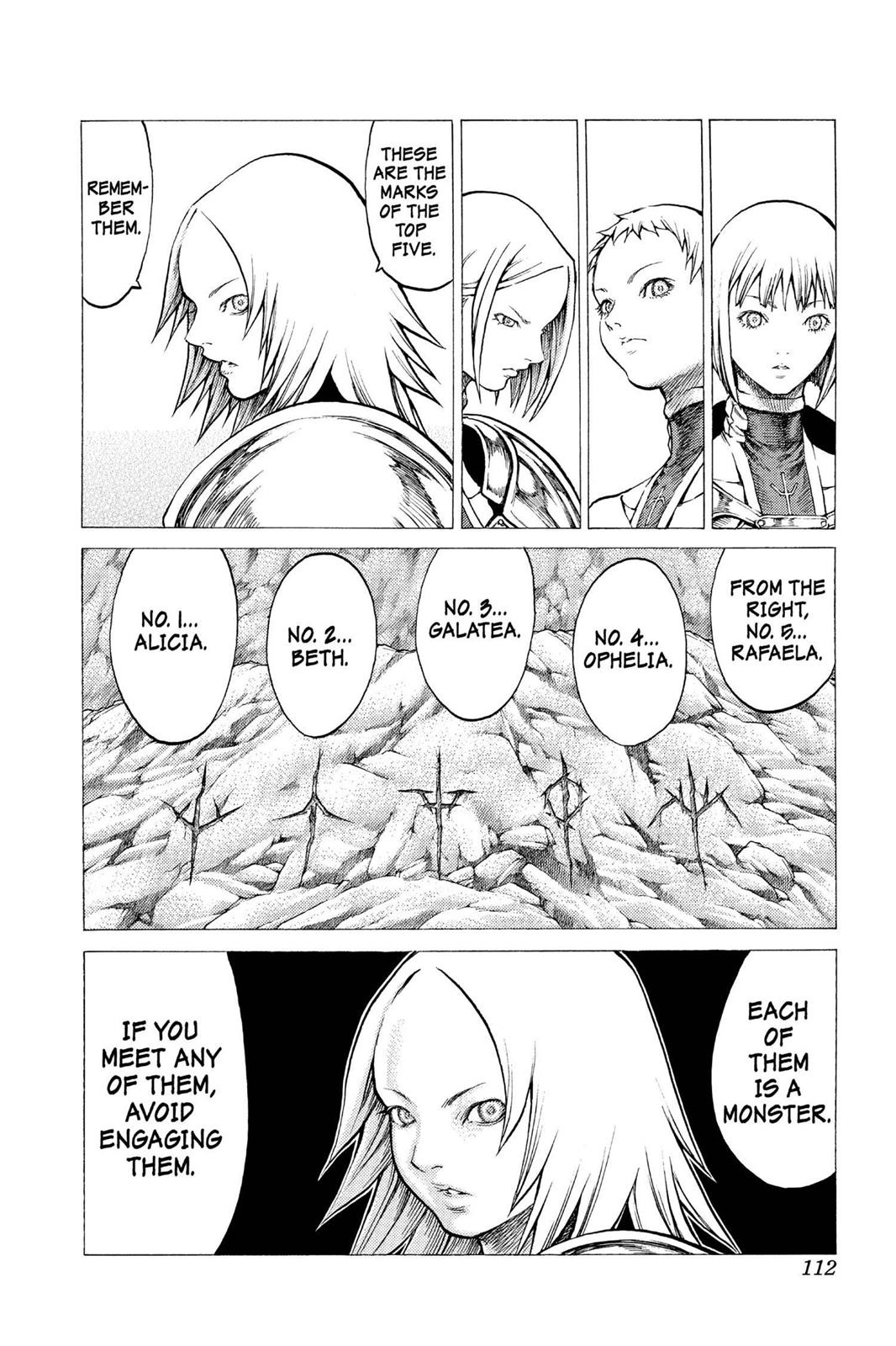 Read Claymore EN Manga Online