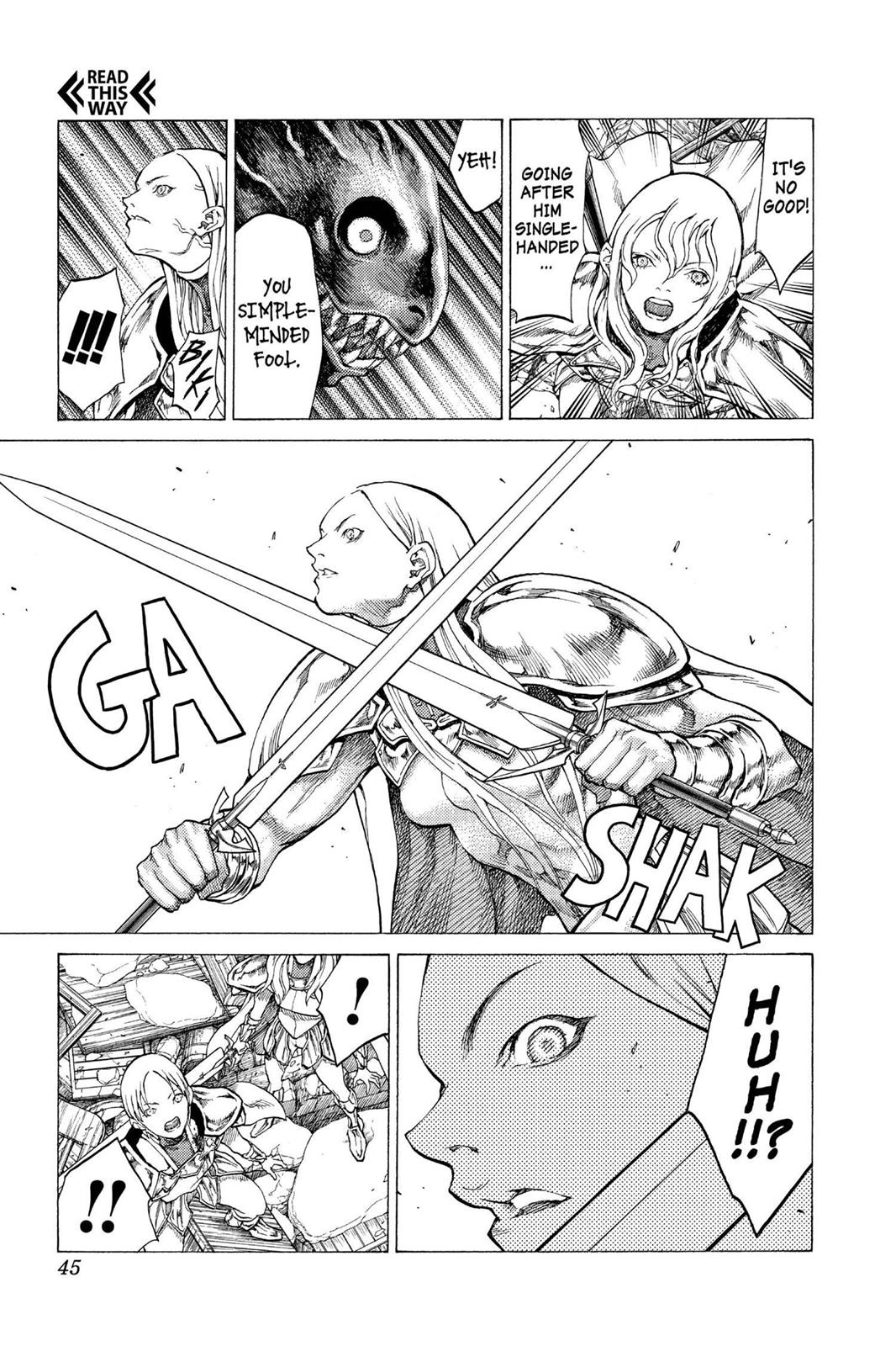 Read Claymore EN Manga Online