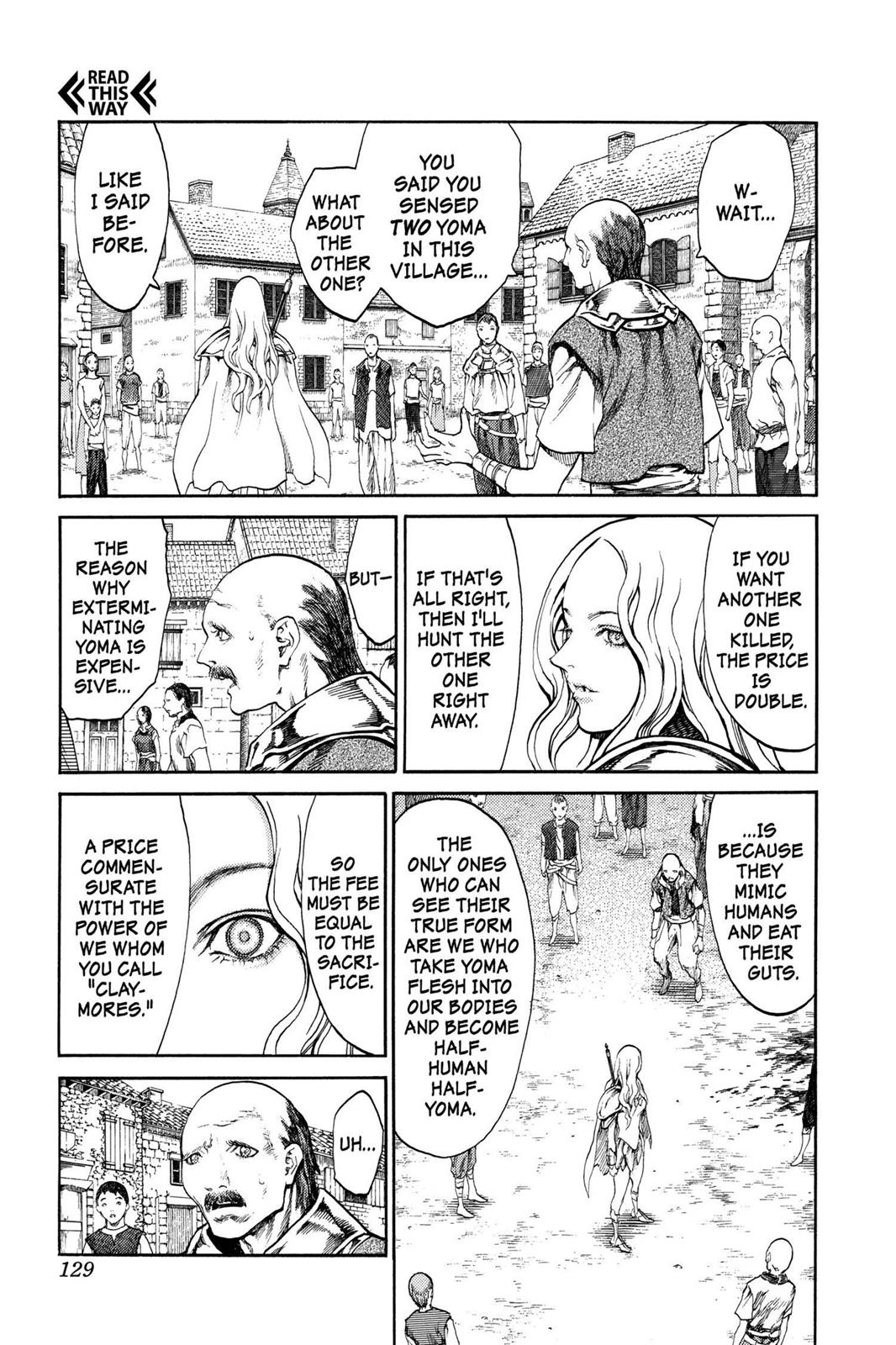 Read Claymore EN Manga Online