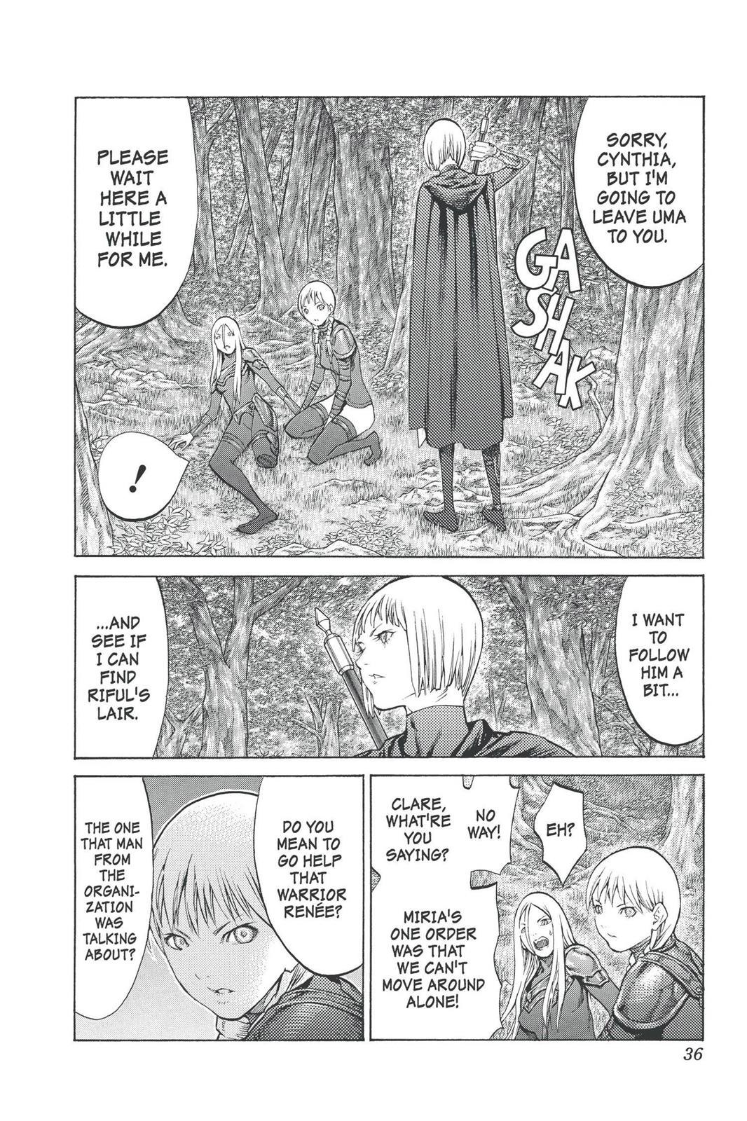 Read Claymore EN Manga Online
