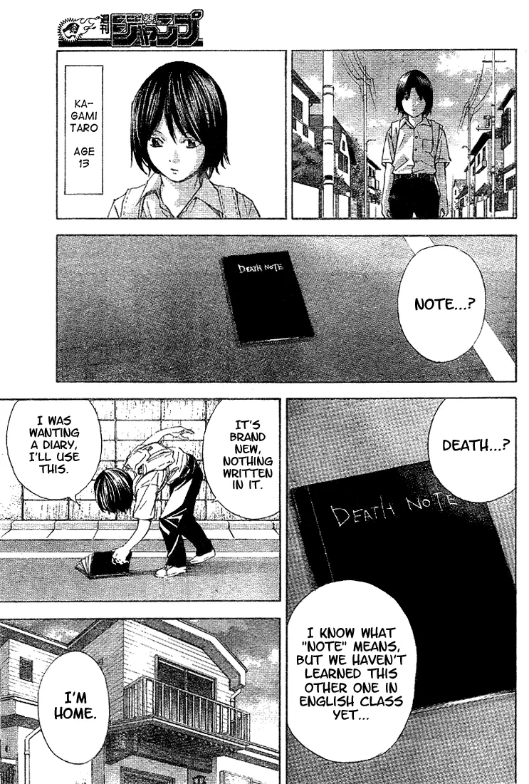 Read Death Note EN Manga Online