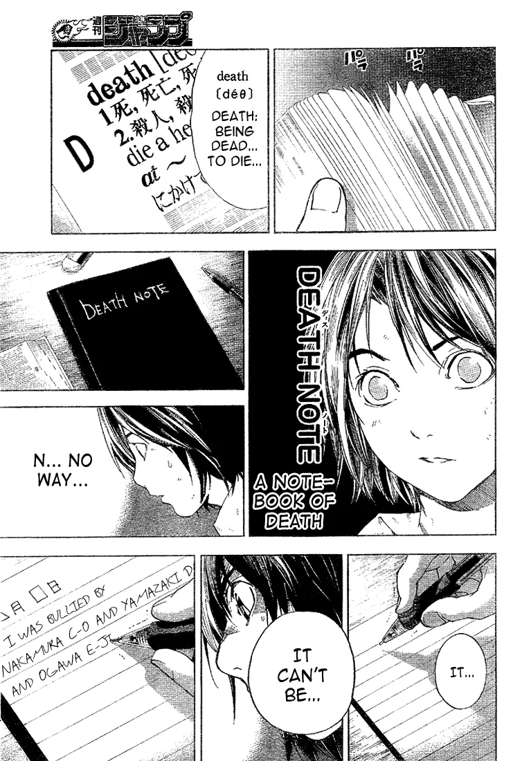 Read Death Note EN Manga Online