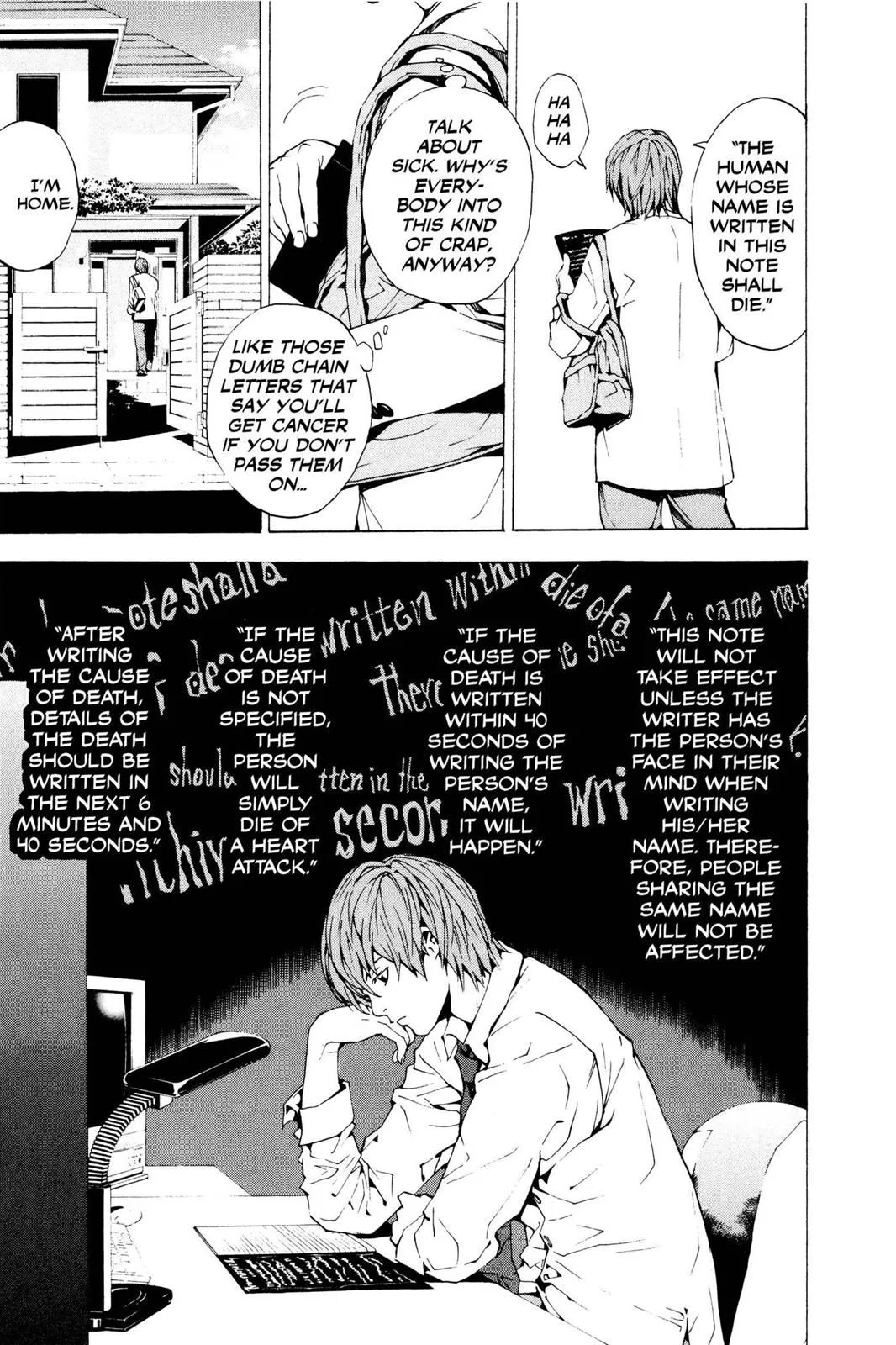Read Death Note EN Manga Online