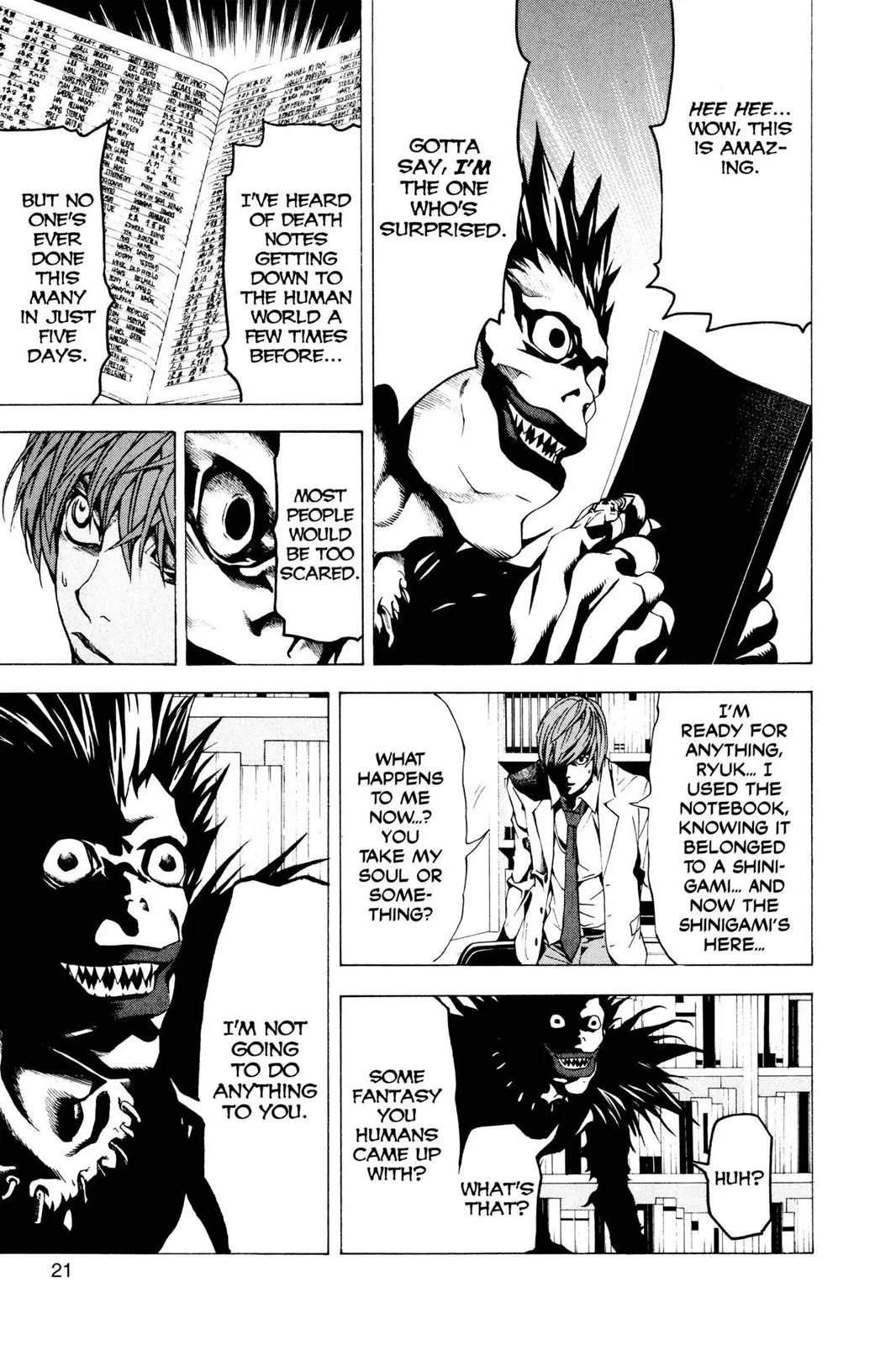 Read Death Note EN Manga Online