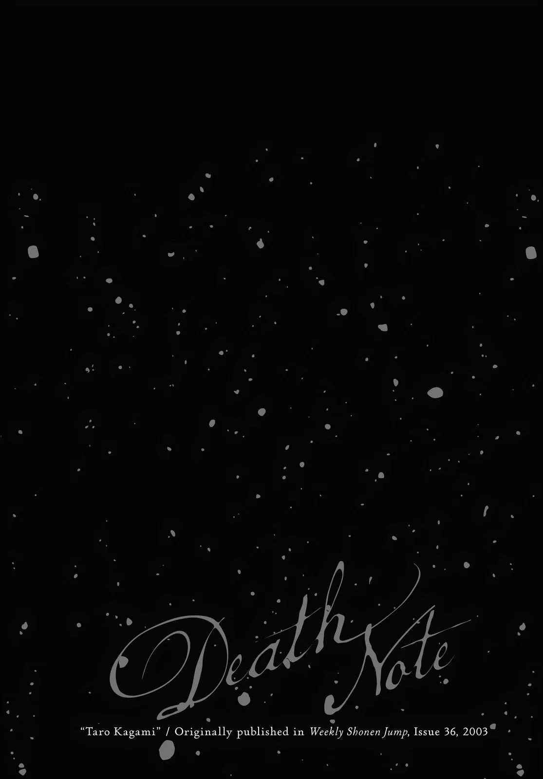 Read Death Note EN Manga Online