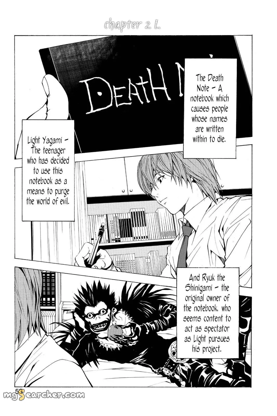 Read Death Note EN Manga Online