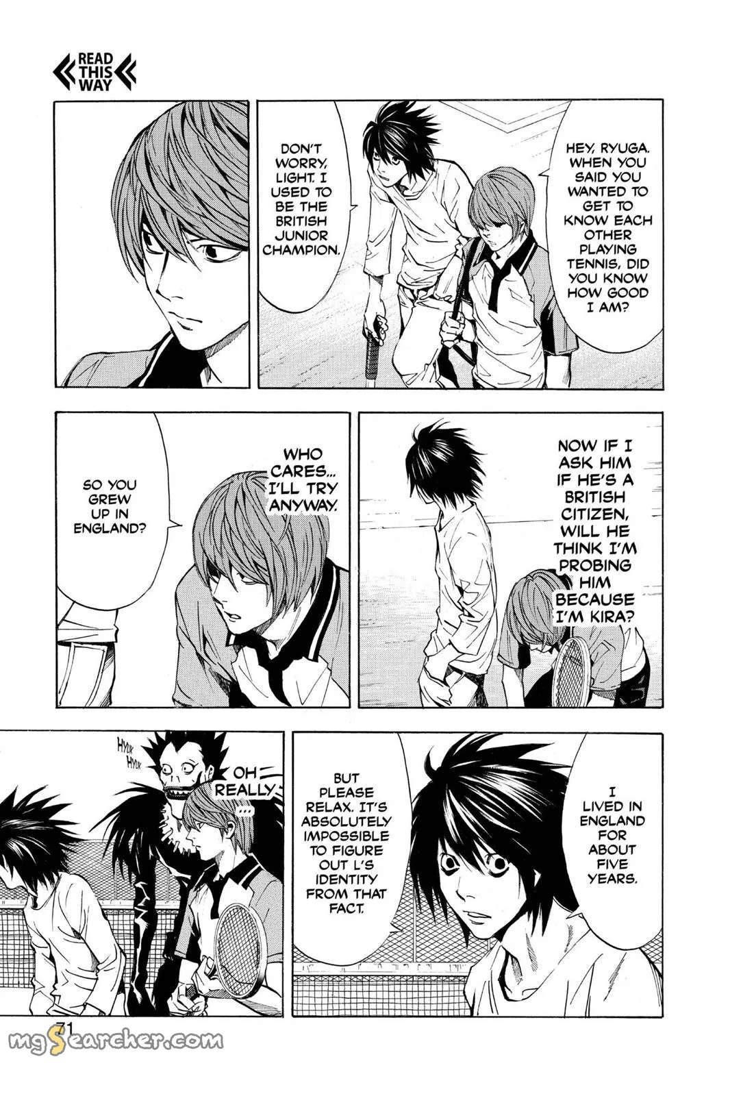 Read Death Note EN Manga Online