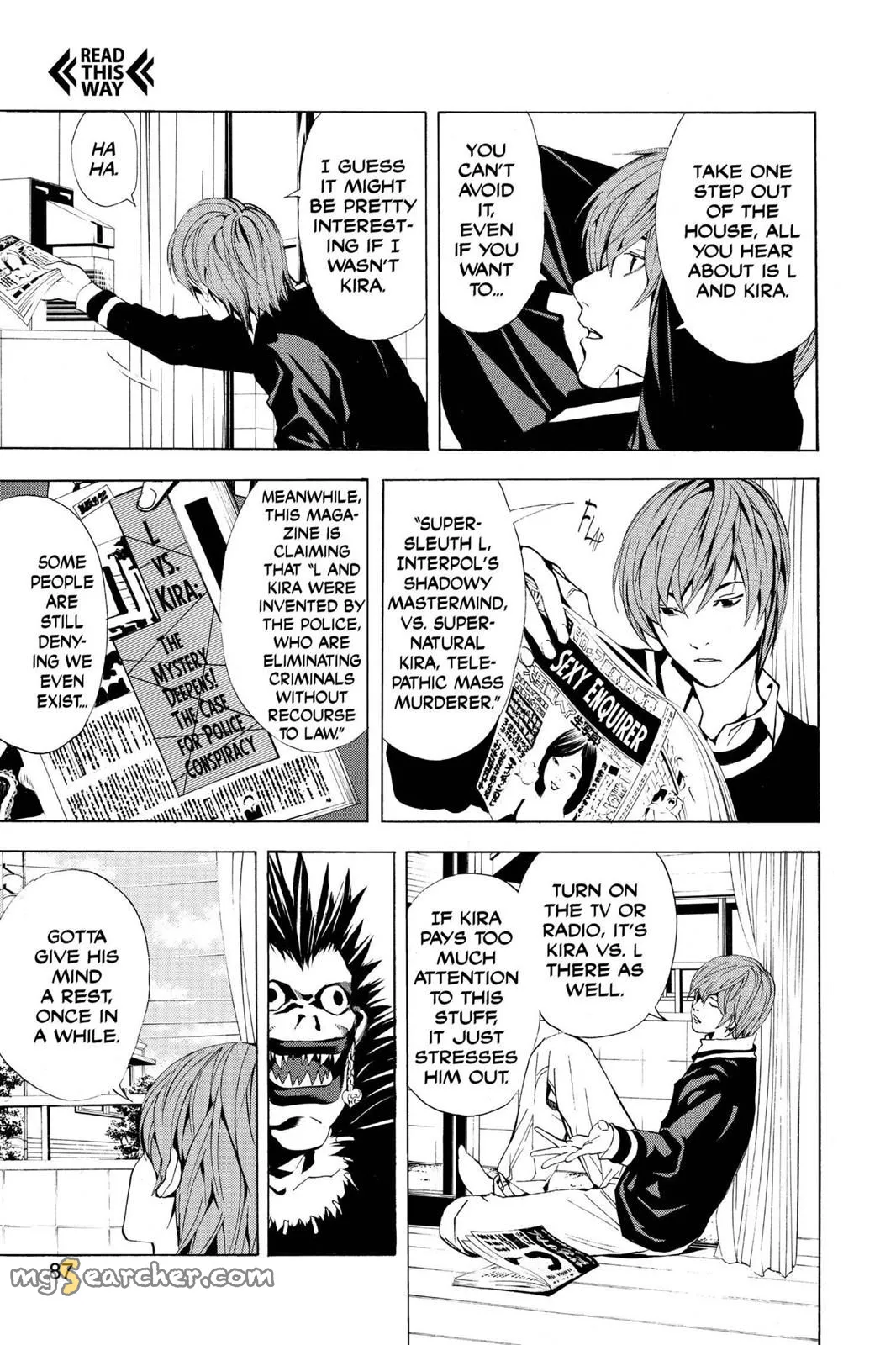 Read Death Note EN Manga Online