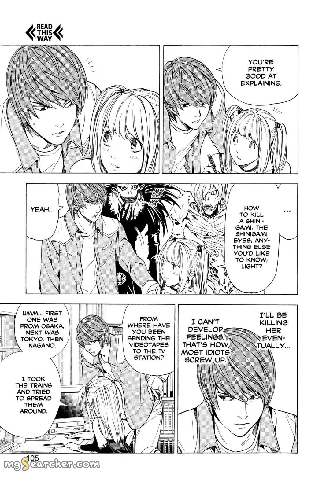 Read Death Note EN Manga Online