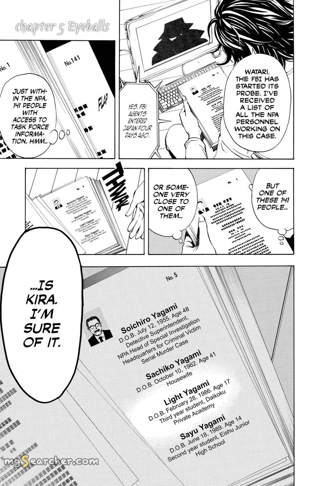 Read Death Note EN Manga Online