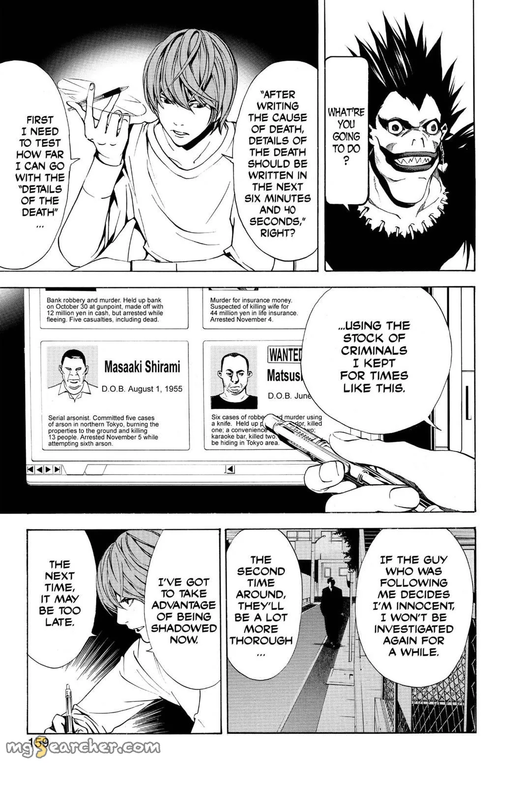 Read Death Note EN Manga Online