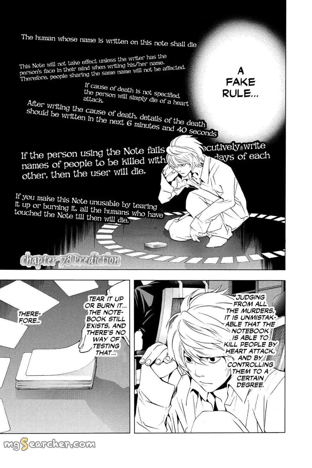 Read Death Note EN Manga Online