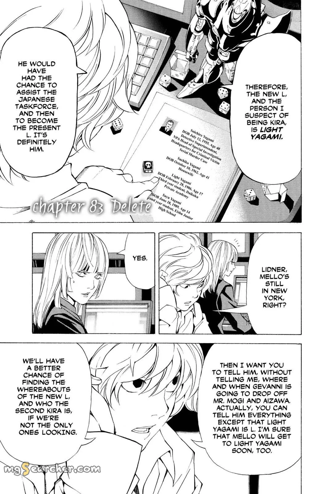 Read Death Note EN Manga Online