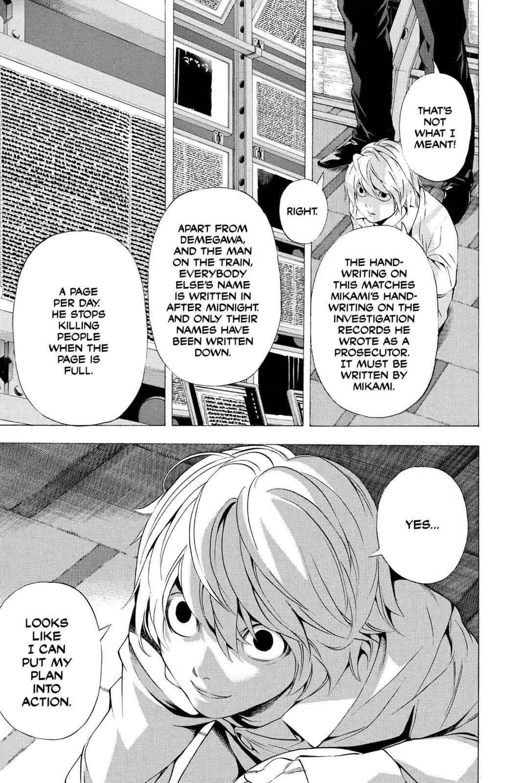 Read Death Note EN Manga Online