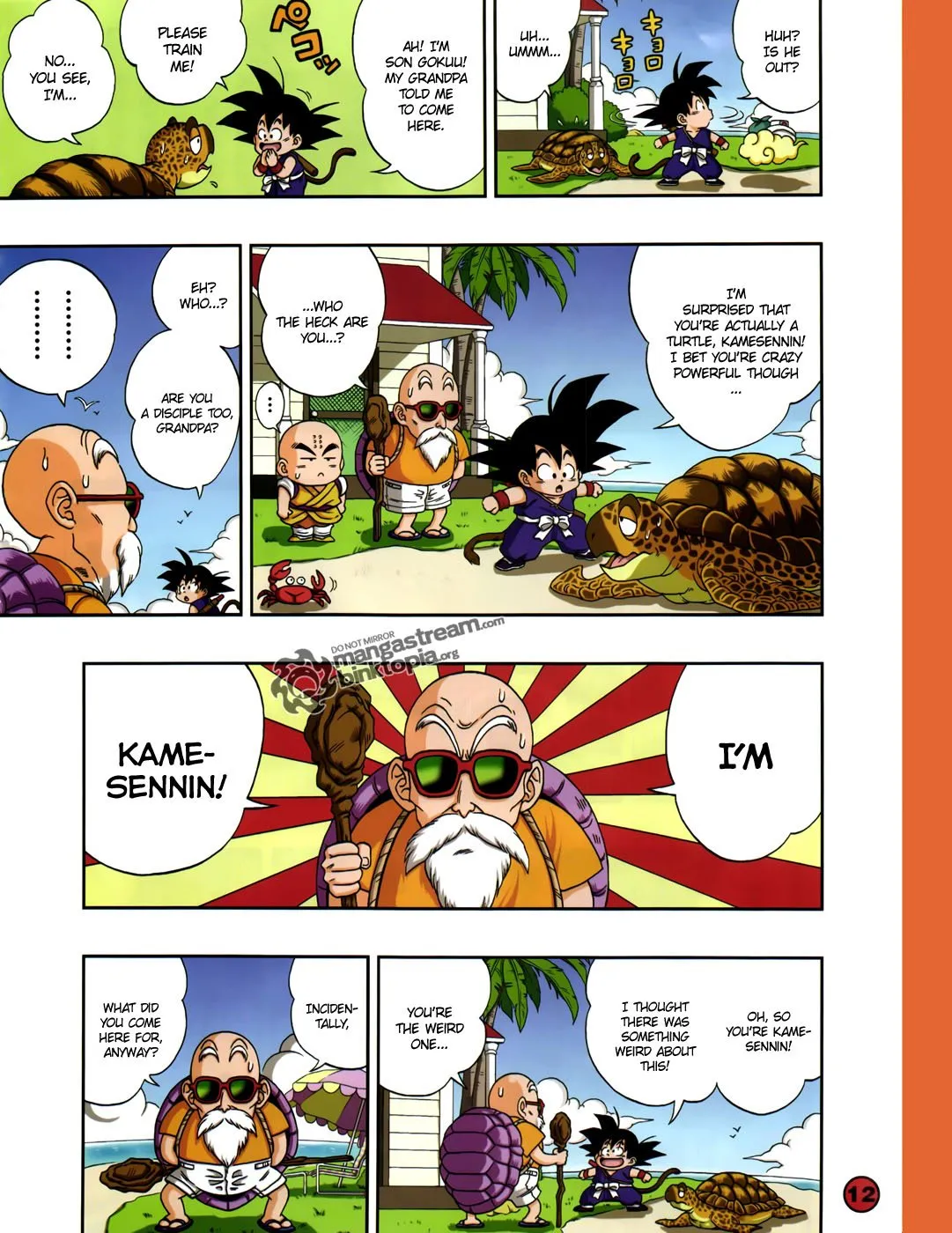 Read Dragon Ball SD EN Manga Online