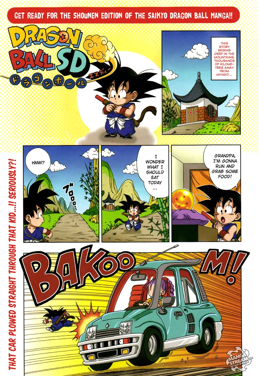 Read Dragon Ball SD EN Manga Online