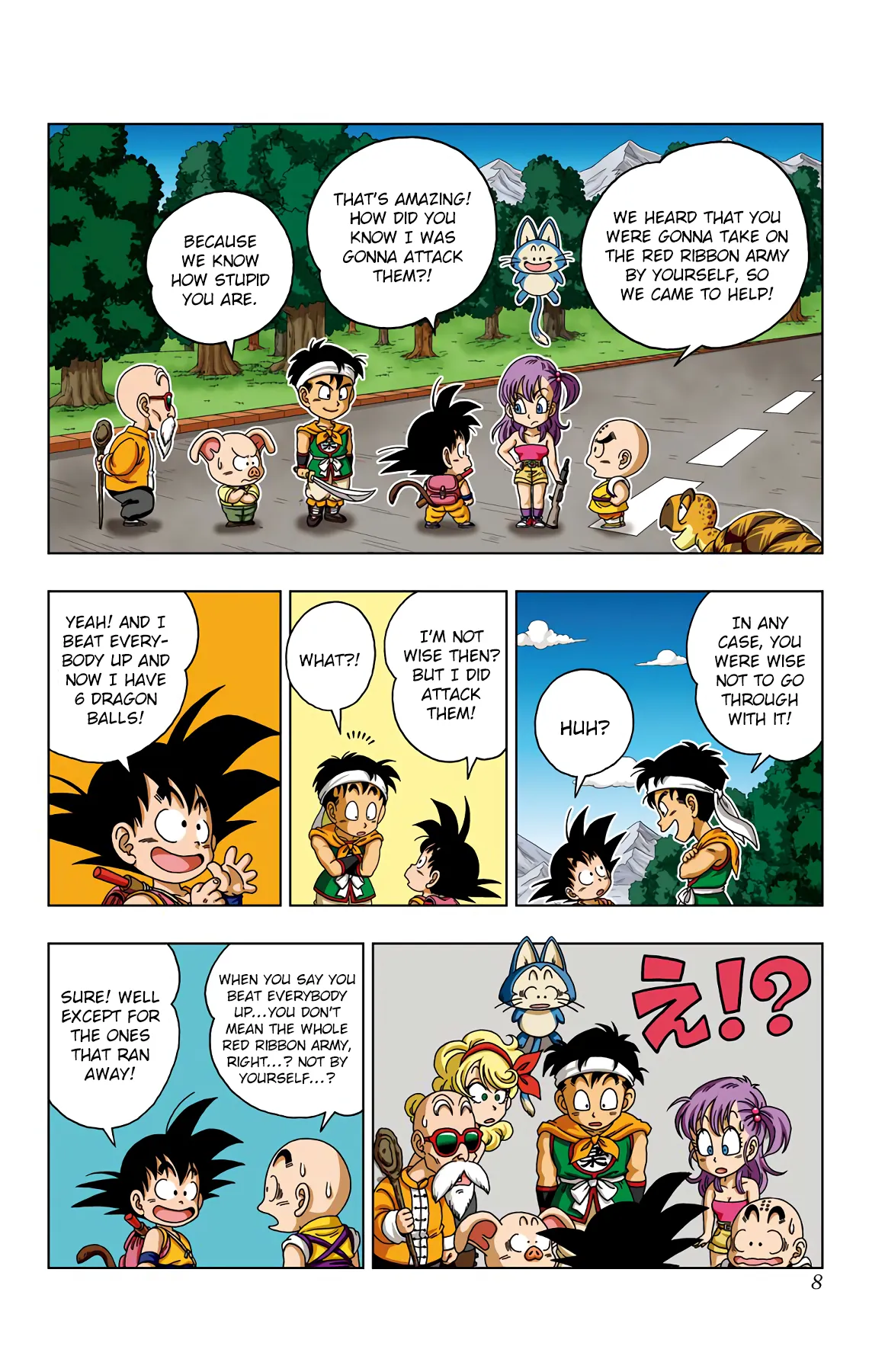 Read Dragon Ball SD EN Manga Online