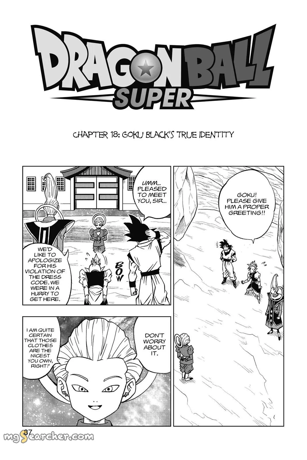 Read Dragon Ball Super EN Manga Online
