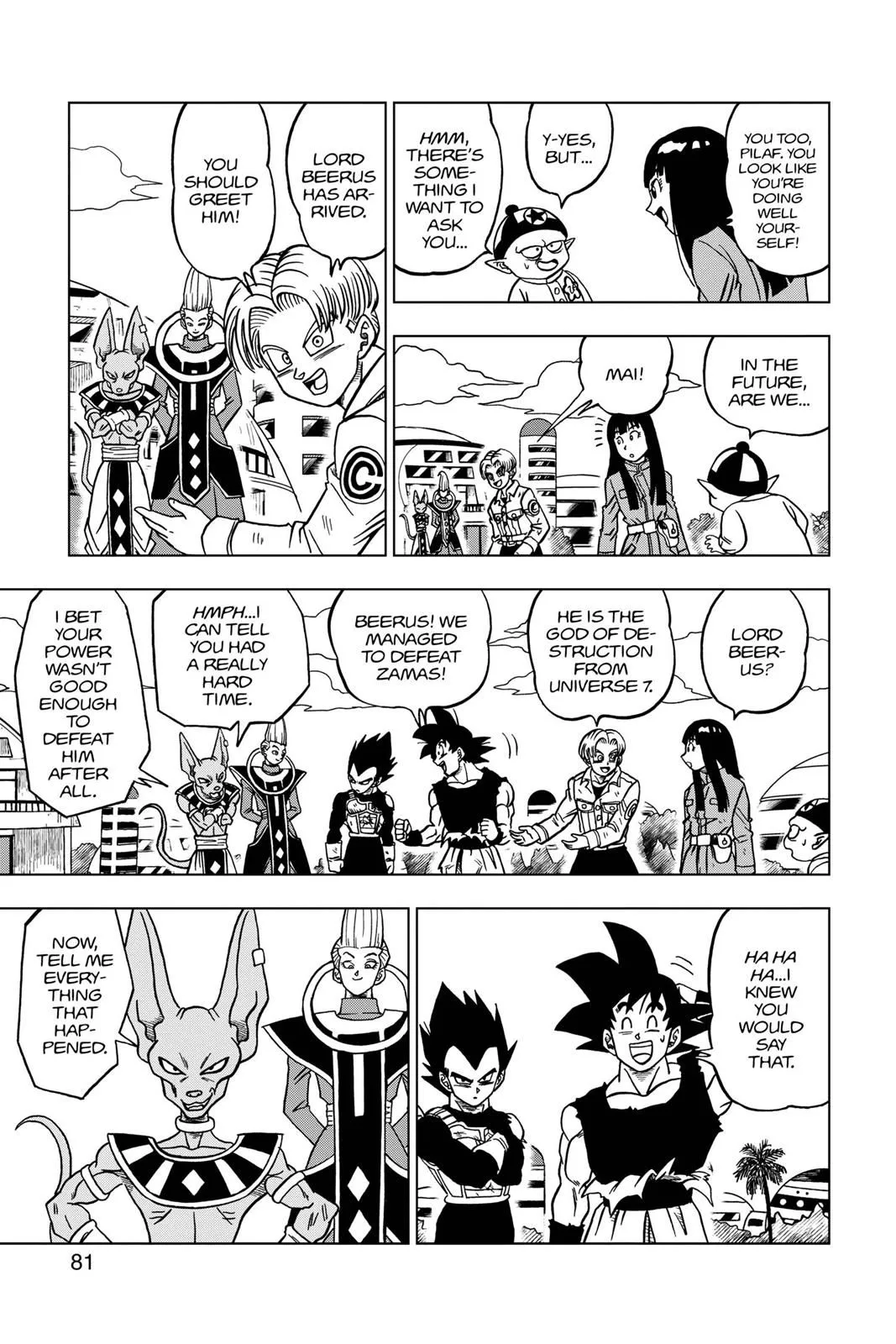Read Dragon Ball Super EN Manga Online